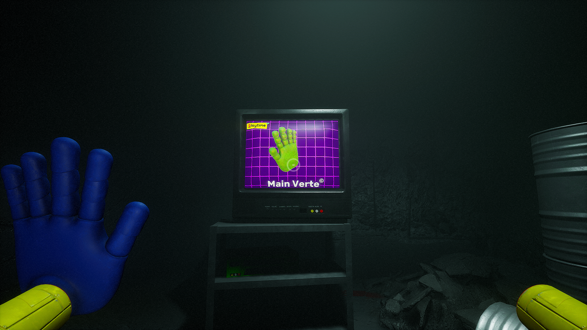 Vidéo De présentation de la main Verte